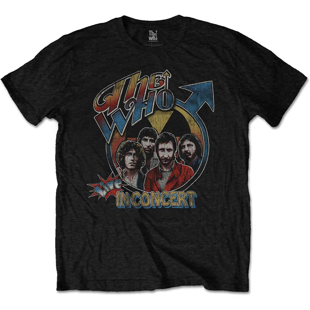 Image of The Who T-Shirt - Live in Concert Rock Off